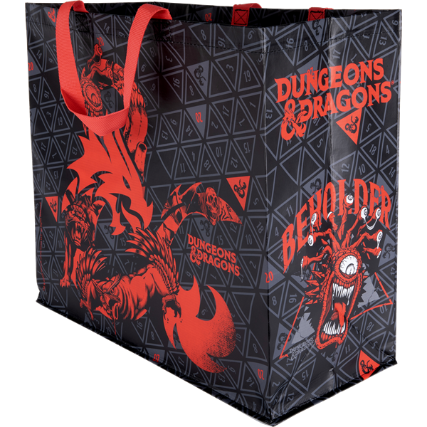 KONIX - DUNGEONS & DRAGONS "Monsters" Bevásárló táska, Mintás (KX-DD-CABA/LOGO)