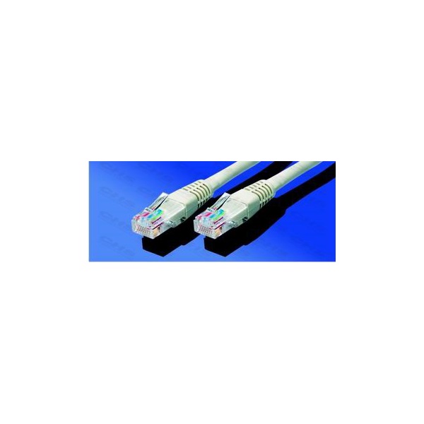 ROLINE Patch kábel, UTP, CAT5e, 0,5m, kék (21.15.0524)