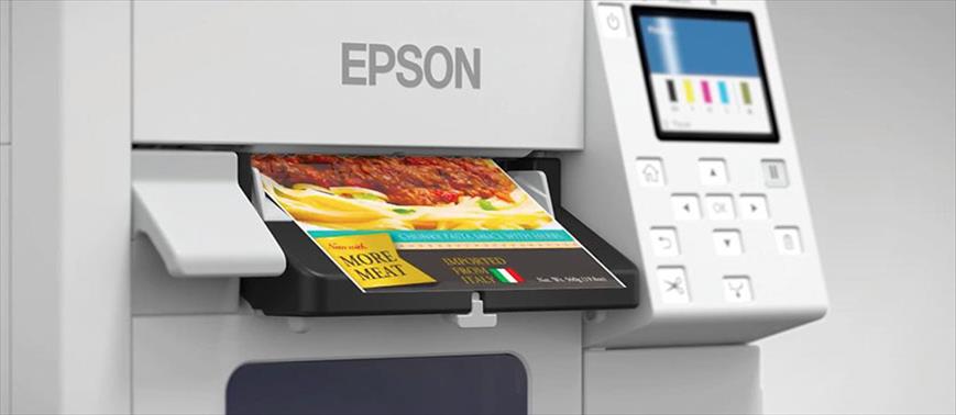 Epson Colorworks C4000e (BK) asztali színes címkenyomtató