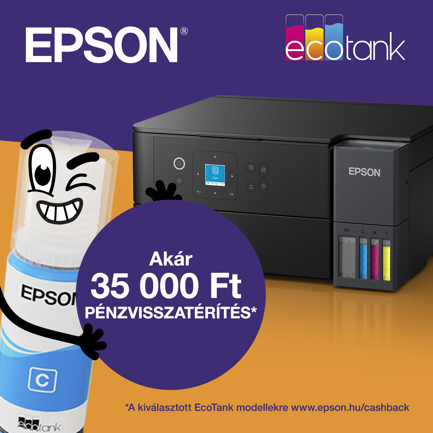 Epson pénzvisszatérítés