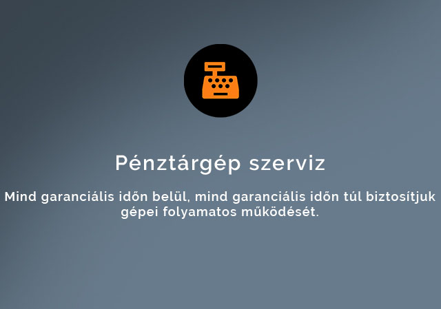 Pénztárgép szerviz