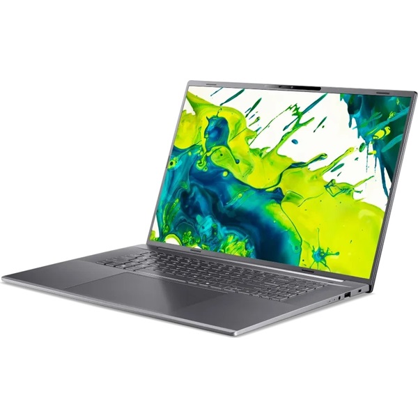 ACER Aspire A18-I71M-70GK, 18" WUXGA, Intel Core Ultra 7 355, 16GB, 512GB SSD, UMA, Win11 Home, acélszürke (NX.JZEEU.001)