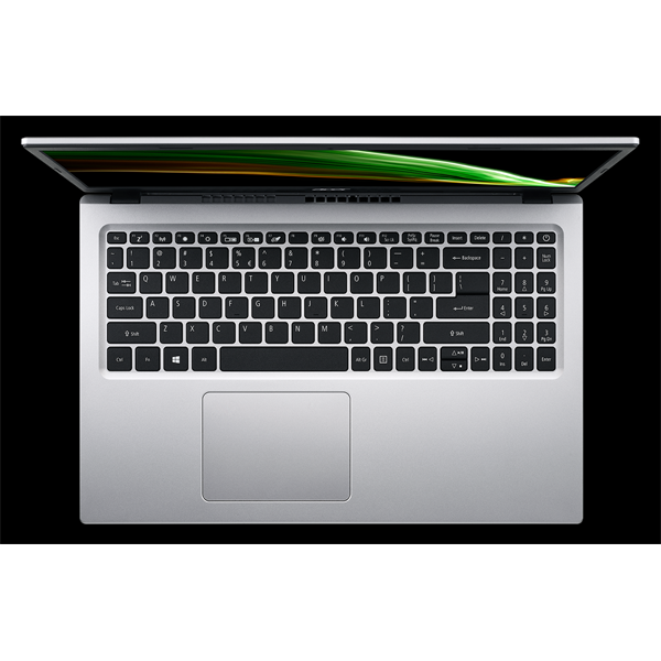 ACER Aspire A315-58-3661, 15.6" FHD IPS, Intel Core i3-1115G4, 8GB, 128GB SSD, UMA, WIN11, ezüst (NX.AT0EU.00B_8GB)
