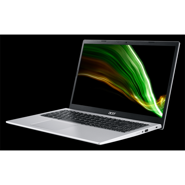 ACER Aspire A315-58-3661, 15.6" FHD IPS, Intel Core i3-1115G4, 8GB, 128GB SSD, UMA, WIN11, ezüst (NX.AT0EU.00B_8GB)