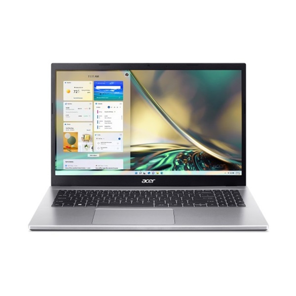 ACER Aspire A315-59-333H, 15.6" FHD, Intel Core i3-1215U, 16GB, 512GB SSD, UMA, Win11 Home, ezüst (NX.K6TEU.01K)