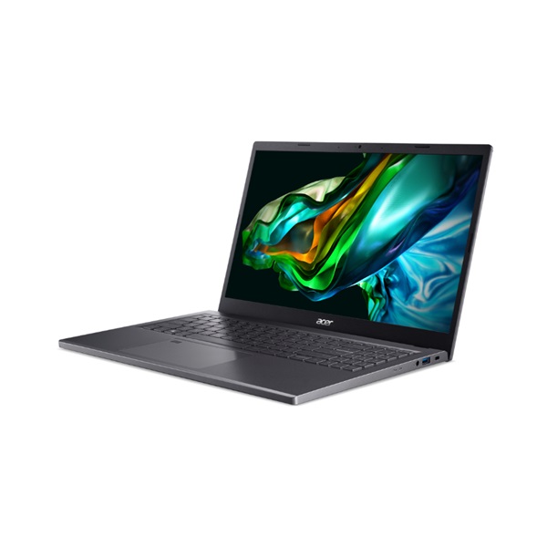 ACER Aspire A515-57-550A, 15.6" FHD IPS, Intel Core i5-12450H, 16GB, 1TB SSD, UMA, DOS, acélszürke (NX.KN4EU.00Q)