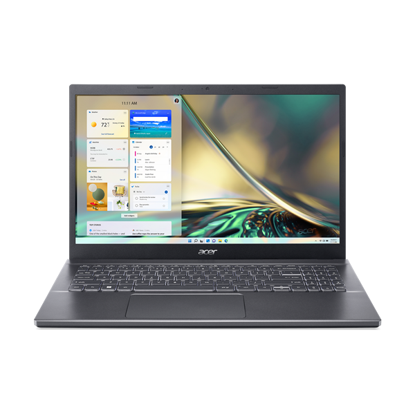 ACER Aspire A515-57-564T, 15.6" FHD IPS, Intel Core i5-12450H, 16GB, 512GB SSD, UMA, DOS, fekete (NX.KN4EU.009)