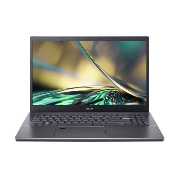 ACER Aspire A515-57-758R, 15.6" FHD IPS, Intel Core i7-12650H, 16GB, 512GB SSD, UMA, DOS, acélszürke (NX.KN4EU.00D)