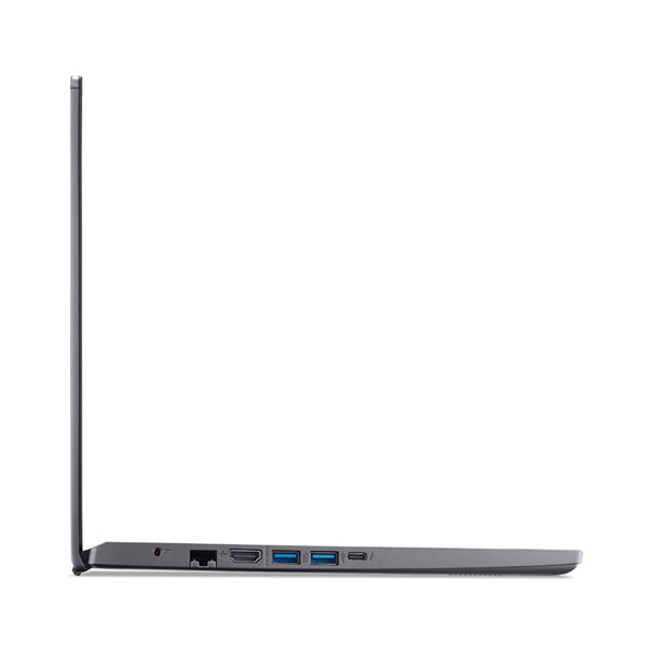 ACER Aspire A515-57-758R, 15.6" FHD IPS, Intel Core i7-12650H, 16GB, 512GB SSD, UMA, DOS, acélszürke (NX.KN4EU.00D)