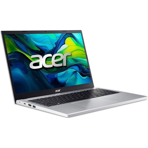 ACER Aspire AG15-32P-P3ST, 15.6" FHD, Intel N250, 8GB, 512GB SSD, UMA, DOS, ezüst (NX.J8XEU.009)