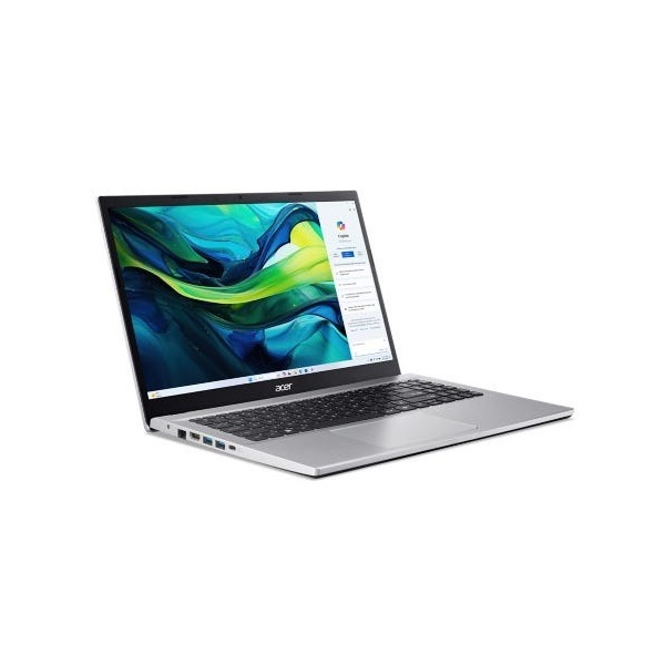 ACER Aspire AG15-42P-R551, 15.6" FHD, AMD Ryzen 5 5625U, 8GB, 512GB SSD, UMA, DOS, ezüst (NX.J7XEU.005)