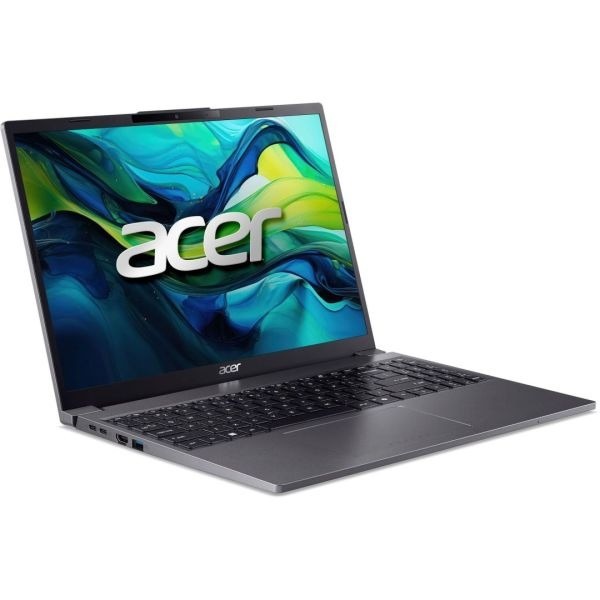 ACER Aspire AG15-51P-74JE, 15.3" WUXGA IPS, Intel Core i7-1355U, 16GB, 1TB SSD, UMA, DOS, acélszürke (NX.J51EU.007)