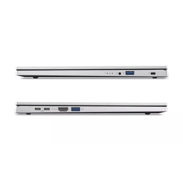 ACER Aspire AG15-71P-53ZM, 15.6" FHD IPS, Intel Core i5-13420H, 16GB, 1TB SSD, UMA, DOS, ezüst (NX.J6SEU.003)