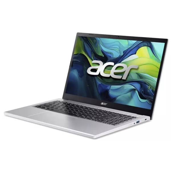 ACER Aspire AG15-71P-72YH, 15.6" FHD IPS, Intel Core i7-13620H, 16GB, 1TB SSD, UMA, DOS, ezüst (NX.J6SEU.002)