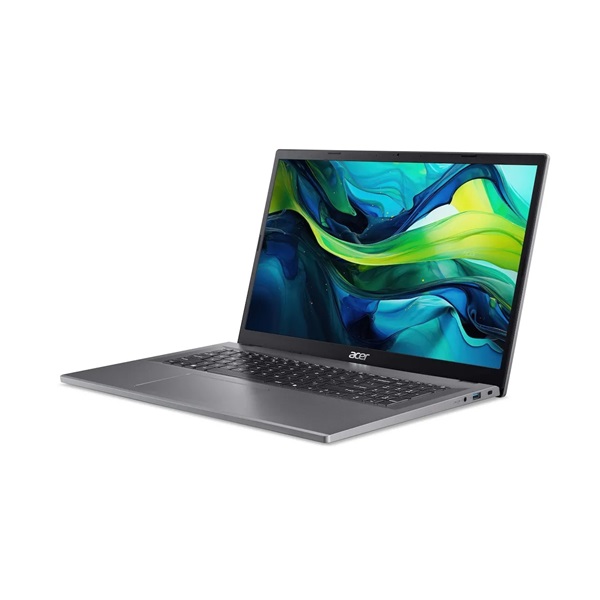 ACER Aspire AG17-31P-31UY, 17.3" FHD, Intel Core 3 N355, 8GB, 512GB SSD, UMA, DOS, acélszürke (NX.J8ZEU.004)