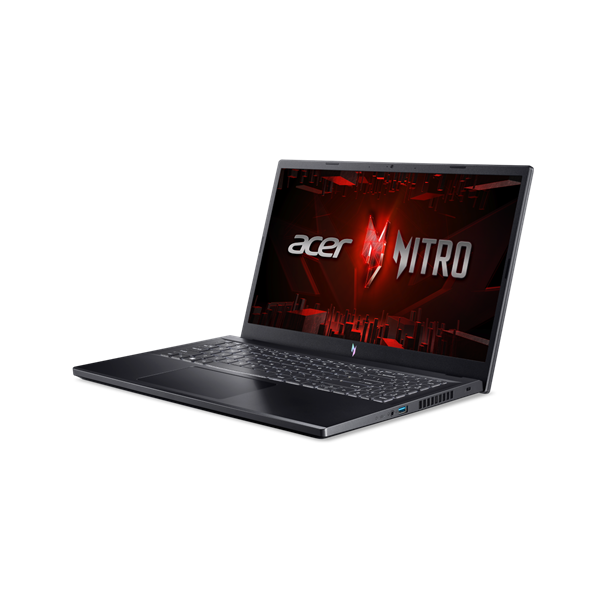 ACER Aspire Nitro ANV15-51-56JA, 15.6" FHD IPS, Intel Core i5-13420H, 16GB, 512GB SSD, GeForce RTX 4050, DOS, fekete (NH.QNBEU.005)