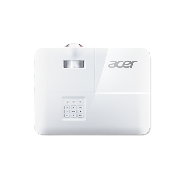 ACER DLP 3D Projektor S1286Hn, XGA, 3500lm, 20000/1, HDMI, RJ45, short throw, fehér (MR.JQG11.001)