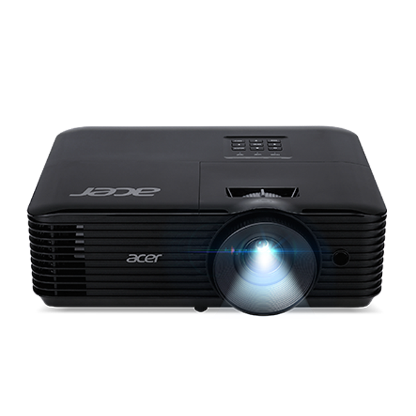 ACER DLP Projektor X1329WHP, WXGA (1280x800), 16:10, 4500Lm, 20000/1, VGA, RCA, fekete (MR.JUK11.001)