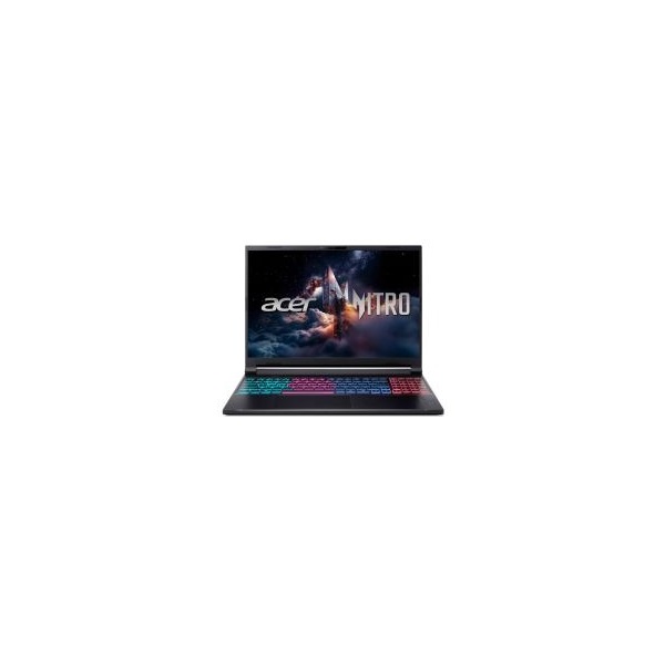 ACER Nitro ANV16S-71-777N, 16" WQXGA IPS, Intel Core 7 240H, 16GB, 1TB SSD, GeForce RTX 5060, DOS, fekete (NH.U28EU.008)