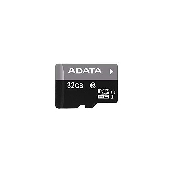ADATA Memóriakártya MicroSDHC 32GB + Adapter UHS-I CL10 (50/10) (AUSDH32GUICL10-RA1)