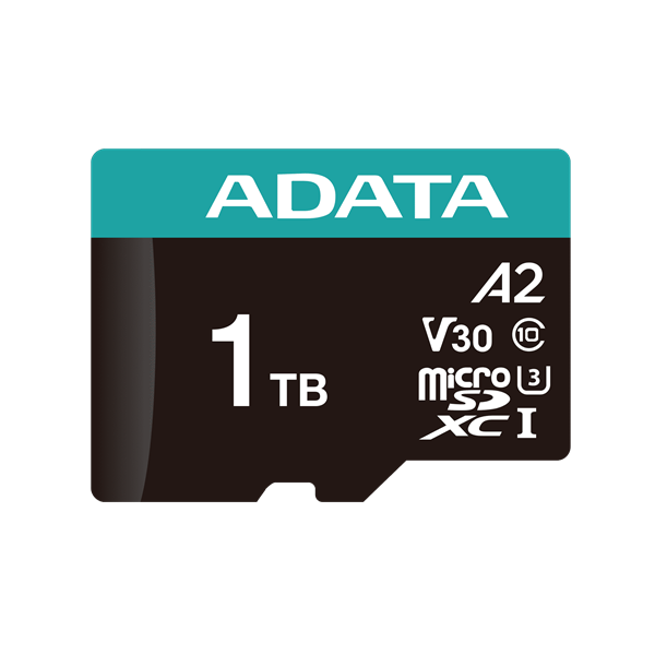 ADATA Memóriakártya MicroSDXC 1TB + Adapter UHS-I V30 A2 CL10 (100/85) (AUSDX1TUI3V30SA2-RA1)
