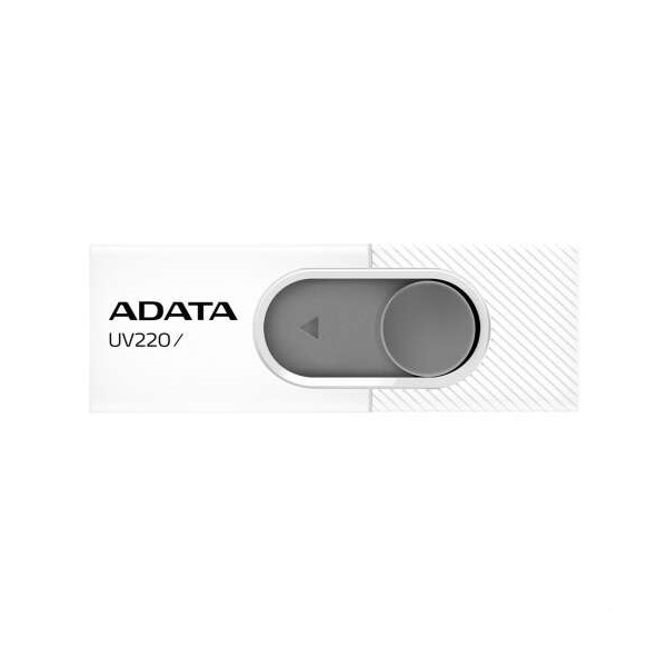 ADATA Pendrive 32GB, UV220, Fehér-szürke (AUV220-32G-RWHGY)