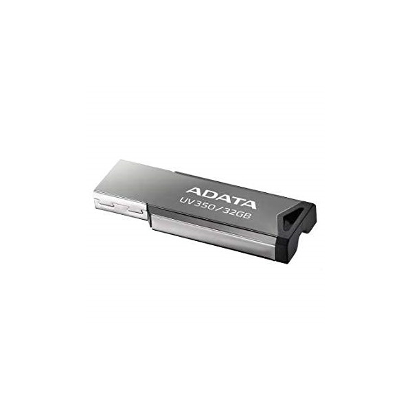 ADATA Pendrive 32GB, UV350 USB 3.2, Metál (AUV350-32G-RBK)
