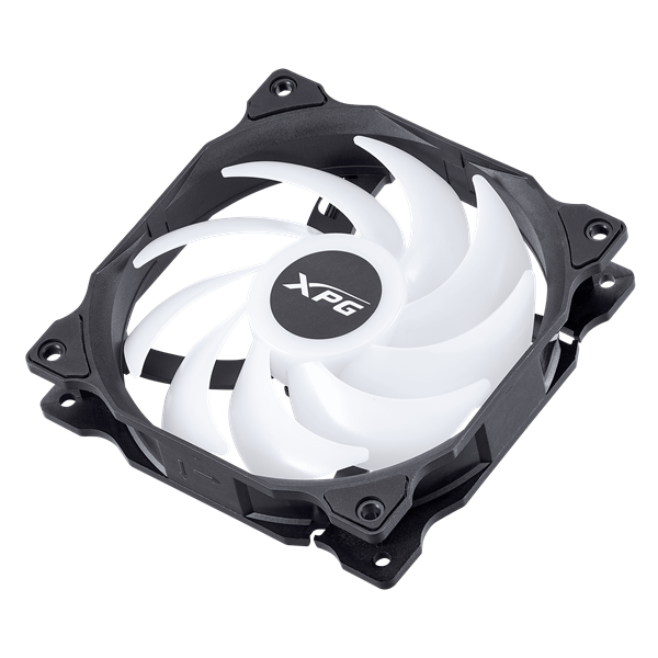 ADATA XPG Rendszerhűtő ventilátor Vento RGB, 12cm, fekete (VENTO120ARGBPWM-BKCWW)