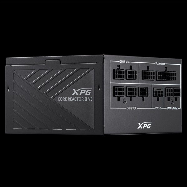 ADATA XPG Tápegység Core Reactor II VE 750W 80+ Gold, moduláris (COREREACTORIIVE750G-BKCEU)