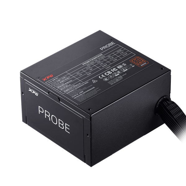 ADATA XPG Tápegység Probe 600W 80+ Bronze (PROBE600B-BKCEU)