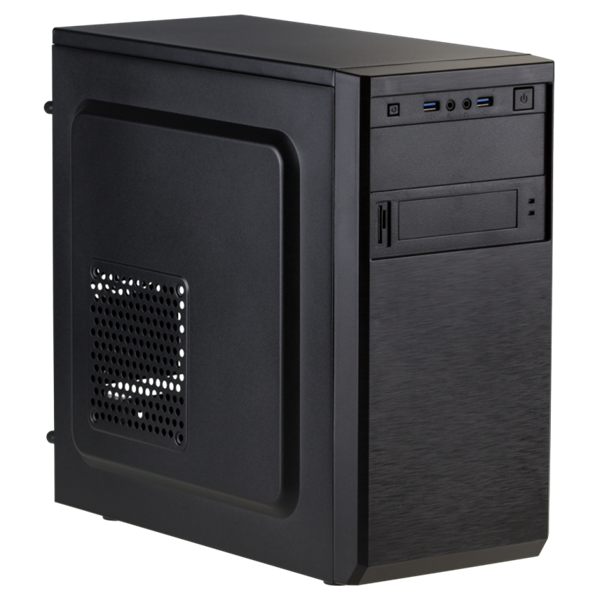 AKYGA Ház AK17BK Micro ATX Fekete, USB3.0 (AK17BK)