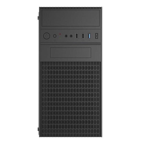 AKYGA Ház AK19BK Micro ATX Fekete, USB3.0, Type-C (AK19BK)