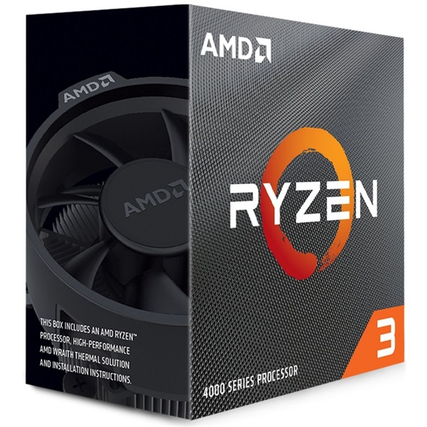 AMD AM4 CPU Ryzen 3 4300G 3.8GHz 4MB Cache (100-100000144BOX)