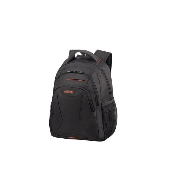 AMERICAN TOURISTER 88528-1070, Laptop hátizsák 14.1" (Fekete/Narancssárga) -AT WORK (88528-1070)