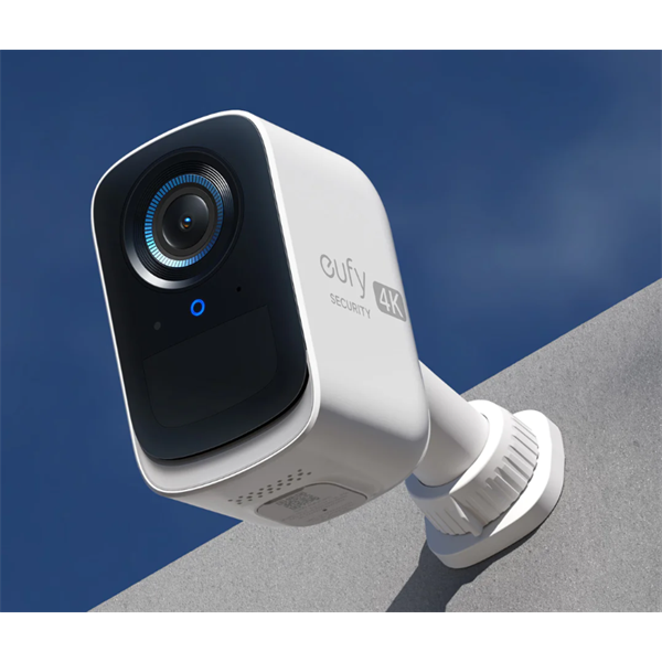 ANKER EUFYCAM3C S300 Biztonsági Kamera, 4K, AI Arcfelismerés, Beépített lámpa, Akkumulátor, kültéri - T8161321 (T8161321)