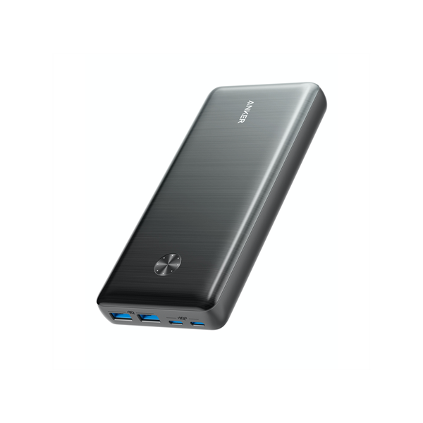ANKER Powerbank PowerCore III Elite 25600mAh, 87W, USB-C, USB-A, fekete - A1291H11 (A1291H11)
