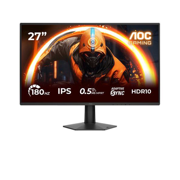 AOC Gaming 180Hz IPS monitor 27" 27G50F, 1920x1080, 16:9, 300cd/m2, 4ms, HDMI/DisplayPort (27G50F)