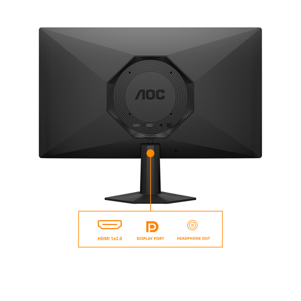 AOC Gaming 180Hz IPS monitor 27" 27G50F, 1920x1080, 16:9, 300cd/m2, 4ms, HDMI/DisplayPort (27G50F)