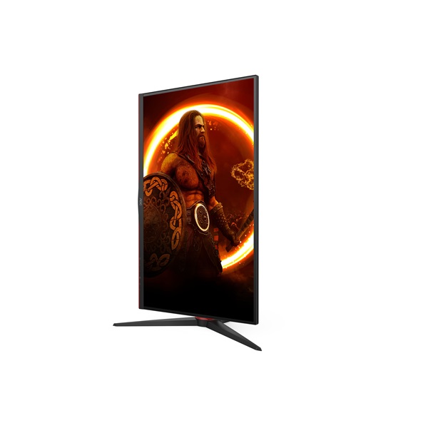 AOC Gaming 280Hz monitor 27" 27G2ZN3/BK, 1920x1080, 16:9, 300cd/m2, 0,5ms, 2xHDMI/DisplayPort, áll. mag. pivot (27G2ZN3/BK)