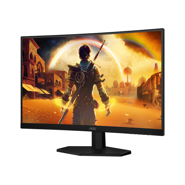 AOC Ívelt Gaming monitor 27" C27G42ZE 2560x1440, 16:9, 300cd/m2, 1ms, HDMI/DisplayPort, 240 Hz (C27G42ZE)