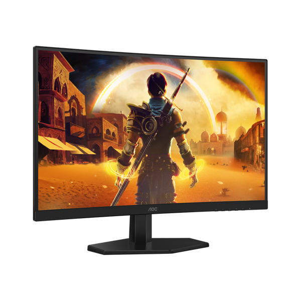 AOC Ívelt Gaming monitor 27" C27G42ZE 2560x1440, 16:9, 300cd/m2, 1ms, HDMI/DisplayPort, 240 Hz (C27G42ZE)