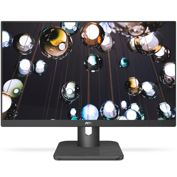 AOC IPS monitor 23.8" 24E1Q, 1920x1080, 16:9, 250cd/m2, 5ms, VGA/HDMI/Displayport, hangszóró (24E1Q)