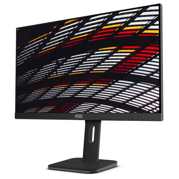 AOC IPS monitor 23.8" 24P1, 1920x1080, 16:9, 250cd/m2, 5ms, VGA/DVI/HDMI/DisplayPort/4xUSB, Pivot, hangszóró (24P1)