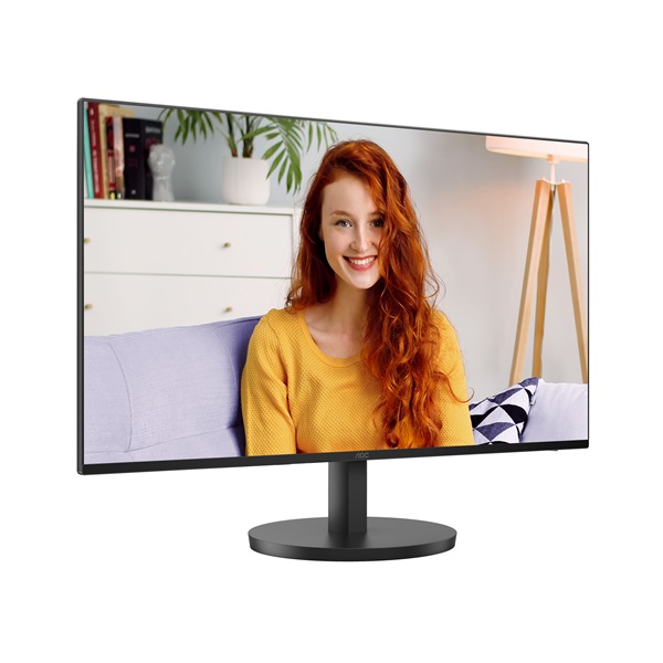 AOC IPS monitor 23.8" 24B3HA2, 1920x1080, 16:9, 250cd/m2, 1ms, VGA/HDMI, hangszóró, 100Hz (24B3HA2)