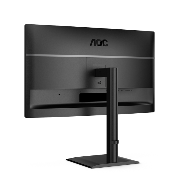 AOC IPS monitor 27" 27E4U 1920x1080, 16:9, 300cd/m2, 4ms, VGA/HDMI/USB, hangszóró, 120 Hz, áll.mag., pivot (27E4U)