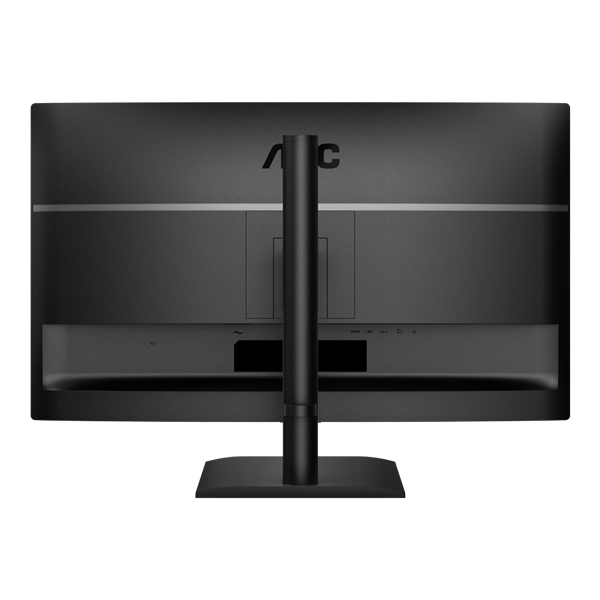 AOC IPS monitor 27" Q27E4U 2560x1440, 16:9, 350cd/m2, 4ms, HDMI/DisplayPort/4xUSB, hangszóró, 120 Hz, áll.mag., pivot (Q27E4U)