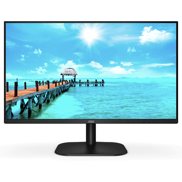 AOC VA monitor 23.8" 24B2XHM2, 1920x1080, 16:9, 250cd/m2, 4ms, HDMI/VGA (24B2XHM2)