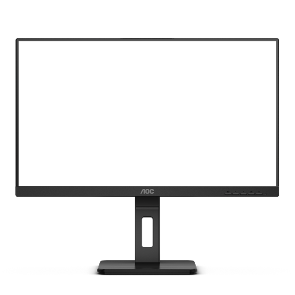 AOC IPS monitor 27" 27E3QAF, 1920x1080, 16:9, 300cd/m2, 4ms, HDMI/DisplayPort/VGA, Pivot, hangszóró (27E3QAF)