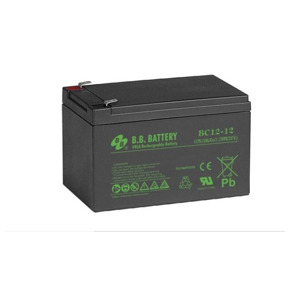APC (BB) Akkumulátor 12V/12Ah zárt, gondozásmentes AGM [RBC4 (1), RBC6 (2)] (AQBC12/12)