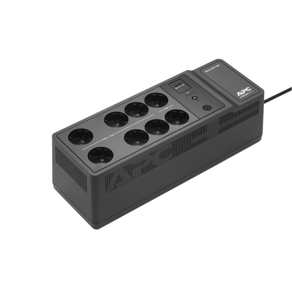 APC Back-UPS BE650G2-G (ES) (2+6 Schuko) 650VA (400 W) 230V Power-Saving OFFLINE szünetmentes tápegység, USB (BE650G2-GR)
